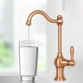 thumbnail image 2 of One-Handle Drinking Water Filter Faucet Water Purifier Faucet Antique Copper Antique, 2 of 5