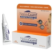 NasalGuard Antiseptic Topical Gel - Kills 99.9% of Germs - Patented Positive Ion Technology, Non-irritating, Safe for Daily use - Over 150 Applications Per Tube, (3 Grams) Unscented