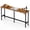 71″ Rust, variant on EDX 40 Inch Bar Table, Bar Height Pub Table, Counter Height Bar Table, Rectangular High Top Coffee&Dining Table, for household, Rust