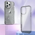 thumbnail image 3 of Clear Case for iPhone 11 Pro Max, Gradient Translucent Sparkle Shining Slim Lightweight Cover, Rugged PC+TPU Hybrid Non-Yellowing Shockproof Lens Protection Case for iPhone 11 Pro Max,Gray, 3 of 6