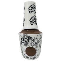 Gelish "Shake It Til You Make It" Soak-Off Gel Polish, Light Brown Creme - 15 mL | .5 fl oz