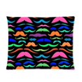 thumbnail image 1 of RYLABLUE Colorful Mustache Design Picture Pillow Cases 20x30 inches Two Sides Print, 1 of 1