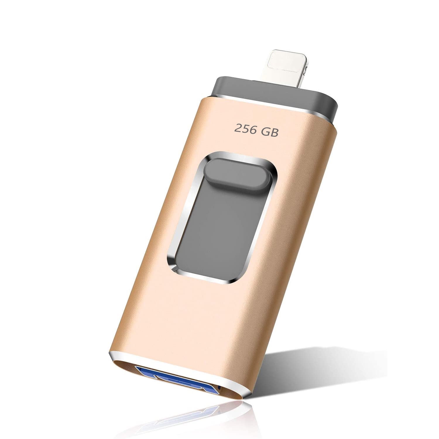 Jonephe USB Flash Drive for iPhone iOS/Android USB 3.0 Memory 3 in 1 - Walmart.com
