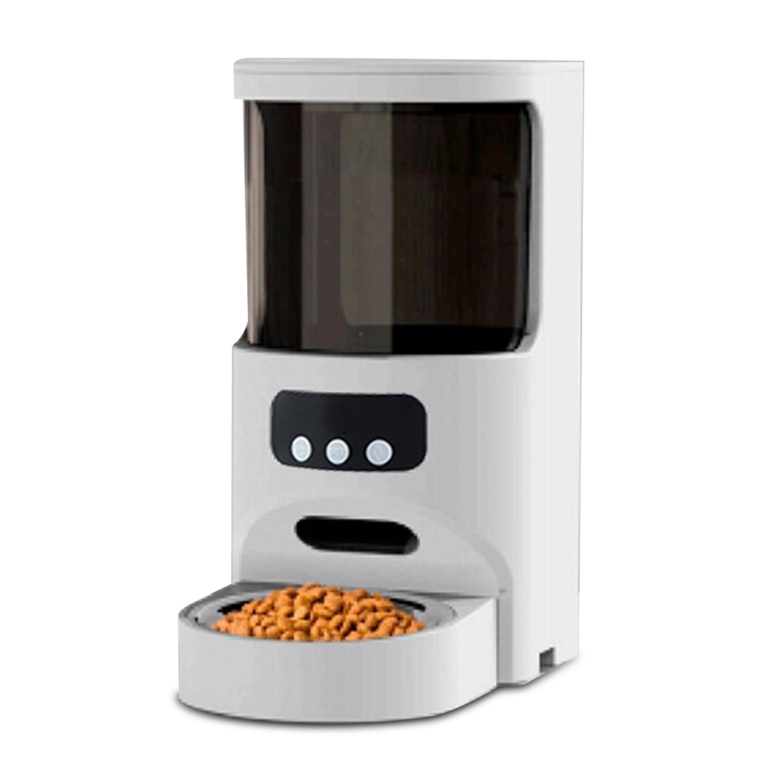 Automatic Pet Feeder Timing Dosing Wireless Control Intelligent 4L Pet Food Dispenser Dry Food Dispenser with APP Control for Remote Feeding for Cats