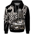 thumbnail image 5 of Sudadera con capucha de otoño con estampado genial de Cross Paladin, ropa para hombre, sudadera con capucha informal para hombre, ropa de calle Harajuku, ropa Y2k, 5 of 5