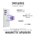 thumbnail image 4 of AKAM Agarre para celular compatible con MagSafe + Anillo adaptador magnético + Sticker bloqueador EMF, para Android y iPhone con MagSafe, 4 of 5