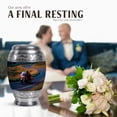 thumbnail image 4 of JAGASY Bike Miniature Urn for Ashes Adult Male, Black Small Urns for Human Ashes Keepsake, Road & Grassy Landscape Decorative Urns for Father, Mini Memorial Urn for Mother, (3 Inch), 4 of 7