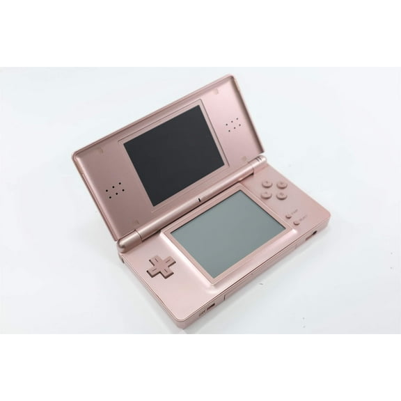 Restored Nintendo DS Lite Coral Pink Handheld (Refurbished)