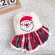thumbnail image 2 of Christmas Clothes For Chihuahua Autumn Winter Pet Yorkshire Girl Boy Shirt Vest Dress Dogs Plaid Skirt XS XL Doggie Accessories ShopWise Round, 2 of 10