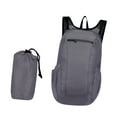 thumbnail image 3 of yuksok Foldable Backpack Lightweight Packable Backpack for Travel Street Short Trip Grey, 3 of 9