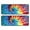 Colorful Rainbow Tie, variant on Kitchen Rugs Sets Of 2,Rainbow Tie Dye Concentric Circles Anti Fatigue Kitchen Mat Rugs Non Slip Washable,Decorative Kitchen Floor Mats for Kitchen,Sink,Laundry,17"x47"+17"x47"