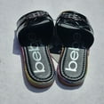 thumbnail image 3 of BEBE BLACK GIRLS SANDALS W/RAINBOW RHINESTONE SIDEWALL [CHILDREN SIZE 3], 3 of 5