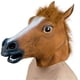 thumbnail image 1 of Máscara de Halloween, máscaras de cabeza de caballo de látex Cos, disfraz de fiesta de animal marrón para carnaval, Halloween, cosplay y fiestas, 1 of 5