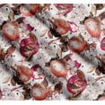 thumbnail image 3 of Soimoi Cotton Voile Fabric Leaves,Floral & Fresh Fabric Prints by Yard 56 Inch Wide, 3 of 7