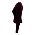 thumbnail image 2 of Playera George para Dama, Manga Larga Vino Talla EEG, 2 of 4