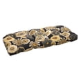 thumbnail image 2 of Pillow Perfect  Contemporary Floral Tufted Outdoor Loveseat Cushion, 2 of 2
