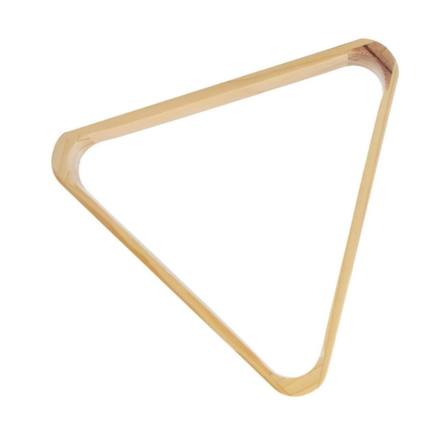 Wooden Billiards Ball Rack Triangle Rhombus Frame for Snooker Pool, Vintage Style with Various Options