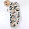 thumbnail image 4 of Snow Suits for Toddler - Printed Flannel Casual Trousers - Daily Wear, 4 of 9