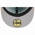 thumbnail image 5 of Men's New Era  Aqua/Orange Miami Dolphins Break 59FIFTY Fitted Hat, 5 of 5
