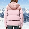 thumbnail image 3 of Parka Décontractée à Manches Longues avec Capuche et Col Montant à Fermeture Éclair pour Femmes, 3 of 8