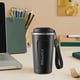 thumbnail image 4 of Taza de café térmica de acero inoxidable con pantalla inteligente de temperatura | Taza de viaje portátil de 510 ml con cuerda de transporte | Contenedor para bebidas frías y calientes, 4 of 4