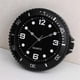 thumbnail image 4 of Silent Quartz Wall Clock with Luxury Design for Home Decor Black Silent Sweep Second Hand Stylish Timepiece, 4 of 5