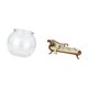 thumbnail image 5 of Acuario pequeño transparente para peces pequeños, adorno redondo, cuenco, jarrón, mesa de oficina, sofá en miniatura, modelo de cama de madera, acceso, 5 of 8