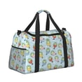 thumbnail image 2 of Disketp Frog In Mermaid Bolsa de Viaje Tipo Duffle, Bolso de Mano para Fin de Semana para Mujer, Bolsa de Gimnasio Ligera para Hombre, Esencial para Viajes, 2 of 7