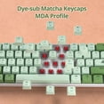 thumbnail image 3 of Teclado Gamer Ussixchare 60% Matcha Verde 61 Teclas Switch Rojo, 3 of 8