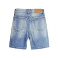 thumbnail image 2 of KIDSCOOL SPACE Baby Girls Boys Jeans Shorts,Distressed Ripped Gradient Colors Simple Design Cute Summer Denim Pants,Blue,18-24 Months, 2 of 6