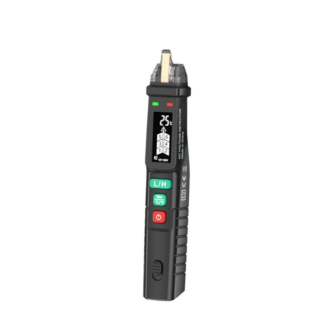 Mastfuyi FY18D Probador de voltaje CA sin contacto con doble rango 12V-1000V / 48V-1000V Multifunció Mastfuyi Probador de voltaje