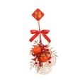thumbnail image 2 of balikha 2025 Chinese New Year Hanging Ornament DIY Kit Spring Festival Hanging Decoration Lucky Charm for Wall Porch Door Shop Window Persimmon, 2 of 9