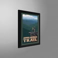 thumbnail image 3 of Appalachian Trail Hikers Professionally Framed Art Print from Travel Artwork by Artist Paul Leighton Framed Art Size: 14" x 20", 3 of 5