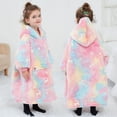 thumbnail image 4 of Sudadera portátil con capucha que brilla en la oscuridad para niños de 2 a 6 años, 4 of 7