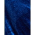 thumbnail image 5 of INSPIRE CHIC Velvet Wrap Dress for Women's V Neck Wedding Guest Cocktail Party Maxi Dresses XL Blue, 5 of 6