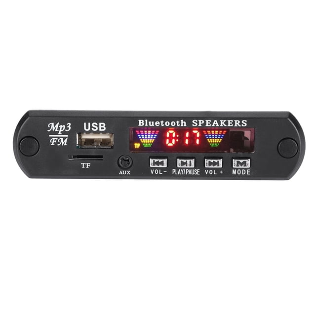 Placa Decodificadora De Altavoz, Placa Decodificadora Bluetooth Versión 5.0, USB DC 5V / 12V Para Automóvil