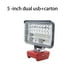 thumbnail image 4 of Inteprter Luces de trabajo Modos portátiles Lámpara Proyecto de automóvil Accesorio de iluminación Linternas eléctrica Exterior Potente Iluminación y accesorios tipo 3 Inteprter HA074241-03, 4 of 6