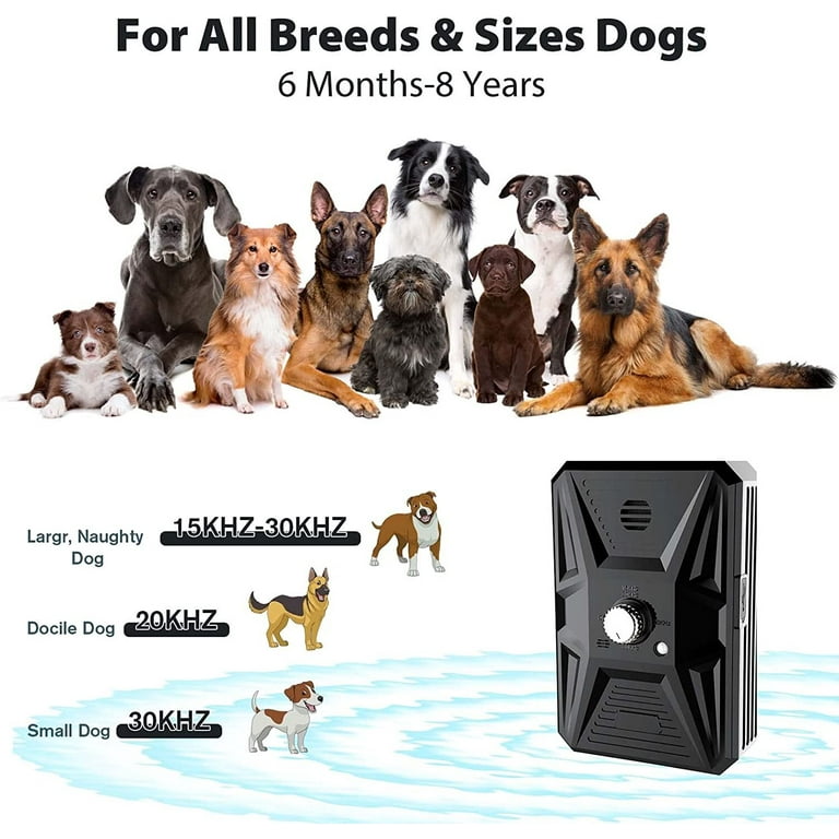Kaiercat Bark Control Device Ultrasonic Anti Barking Control Devices Pet Dog Bark Dog Behavior Training Tool