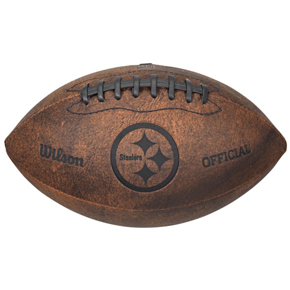 Pittsburgh Steelers Football - Vintage Throwback - 9 Inches