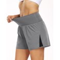 thumbnail image 2 of Cadmus 2 in 1 Women's Workout Shorts Athletic Biker Shorts Gym Running Dry Fit with Pockets,3 Pack,M, 2 of 8