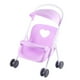 thumbnail image 2 of Cochecito de muñecas, cochecitos, carrito de empuje, juguete de simulación para bebés y niños pequeños Lila, 2 of 9