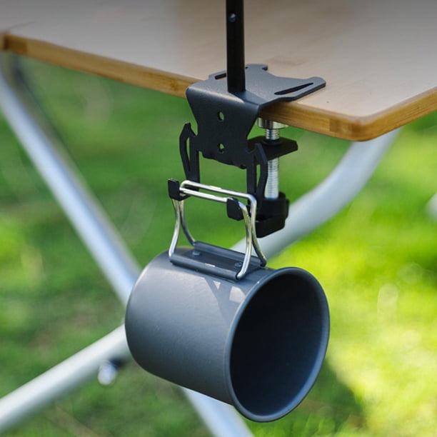 Abrazadera para Depósito de Combustible Soporte de Gancho Colgante Organizador de Tanque de Gas de Acero al Carbono Compatible Adecuado para Camping Picnic Viajes Hogar 7cmx7cmx5.5cm