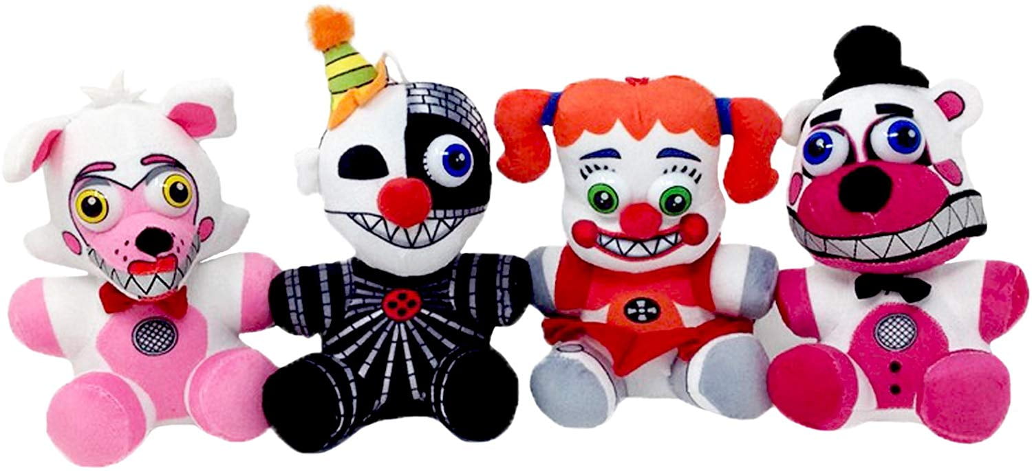 Five Nights At Freddy's FNAF Plush Dolls Ballora Ennard Foxy Figures Toy Gift UK 