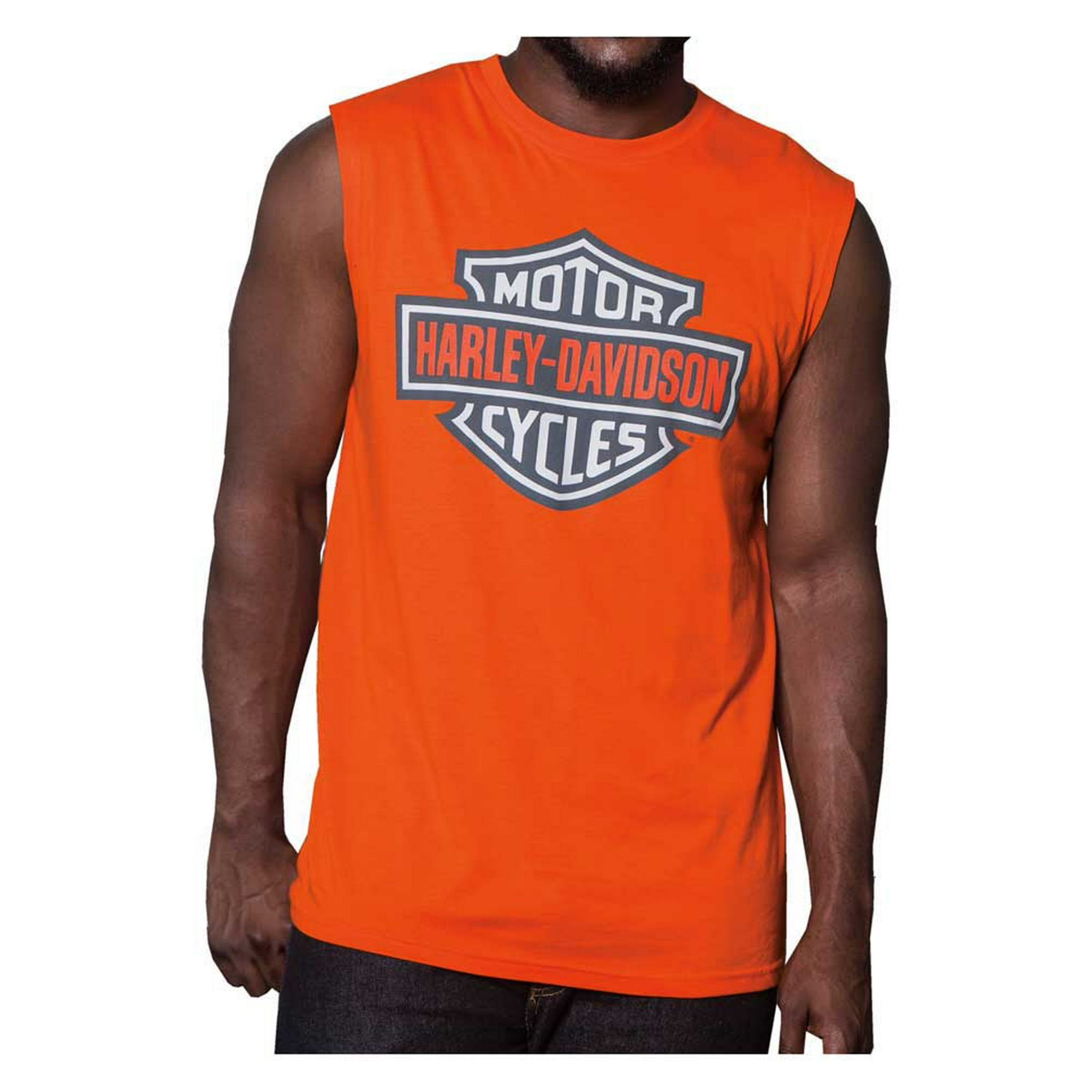 Harley-Davidson Men's Bright Bar & Shield Sleeveless Muscle Tank