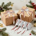 thumbnail image 7 of 25-yard Christmas-Print Ribbon 5-Roll Pack Gift Wrapping/Holiday Decorations/DIY Crafts Cuttable Recyclable Design Cartoon Style Ladybugs, 7 of 7