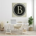 thumbnail image 2 of Stupell Industries Letter B Initial Vintage Typewriter Key Shape Typography Painting Gallery Wrapped Canvas Print Wall Art, 36 x 36, 2 of 6