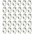 thumbnail image 1 of Soporte de sujeción con clip en forma de U de acero al manganeso niquelado, con montaje roscado para una instalación estable, diseñado con una ranura especial en forma de U, indeformable y flexible,, 1 of 5