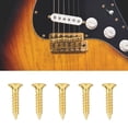 thumbnail image 4 of 50pcs 12*2.5mm Electric Bass Guitar Pickguard Screws BackPlate Rod Cover Mounting Screws(Gold, 4 of 7