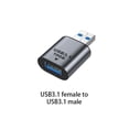 thumbnail image 4 of Matsuzay Adaptador USB 3,1 de disco duro móvil para teléfono, convertidor de carga de aleación de aluminio de Audio y vídeo portátil, conectores de Teléfono y Comunicación tipo 5, 4 of 6
