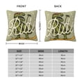 thumbnail image 2 of Yiaed Dinosaur Print Pillow Covers Super Soft Decorative Square Throw Pillow Covers Case Cushion Covers for Sofa Couch Bedroom Car Decor（No pillow core）-12"x12", 2 of 7
